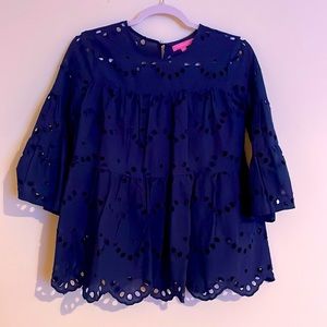 Simply Southern navy blouse size M